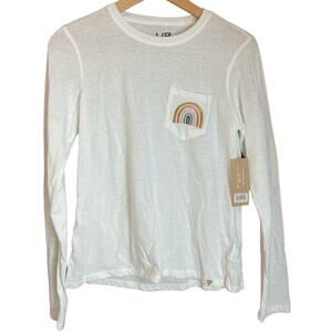 Life Integrity Earth White Long Sleeve Shirt S